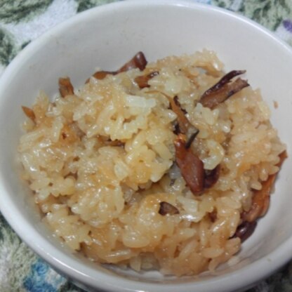 まさに秋の味覚ですね＾＾もち米で旨さ倍増♪美味しくて毎日きのこご飯にしたい位(*^_^*)ごちそうさまでした！